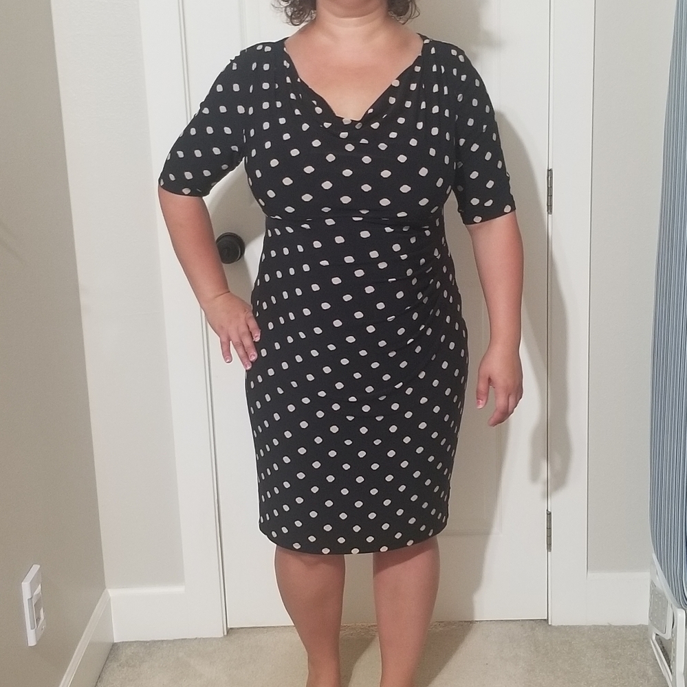 Ralph Lauren polka dot dress